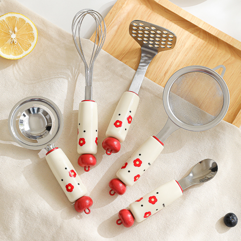 Baby Food Strainer - Zestaw kuchenny do przygotowywania żywności dla