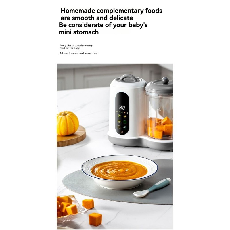 Baby Food Steamer - 【NOWOŚĆ! N92R】 Automatyczny robot kuchenny do
