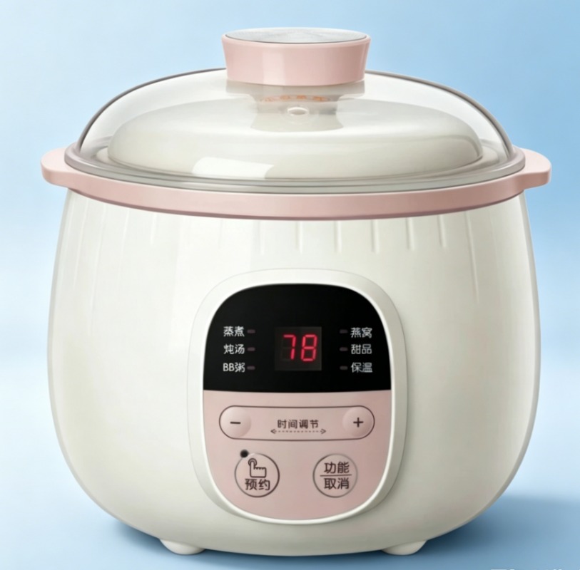 Baby Food Steamer - Automatyczny ceramiczny garnek do gotowania owsianki