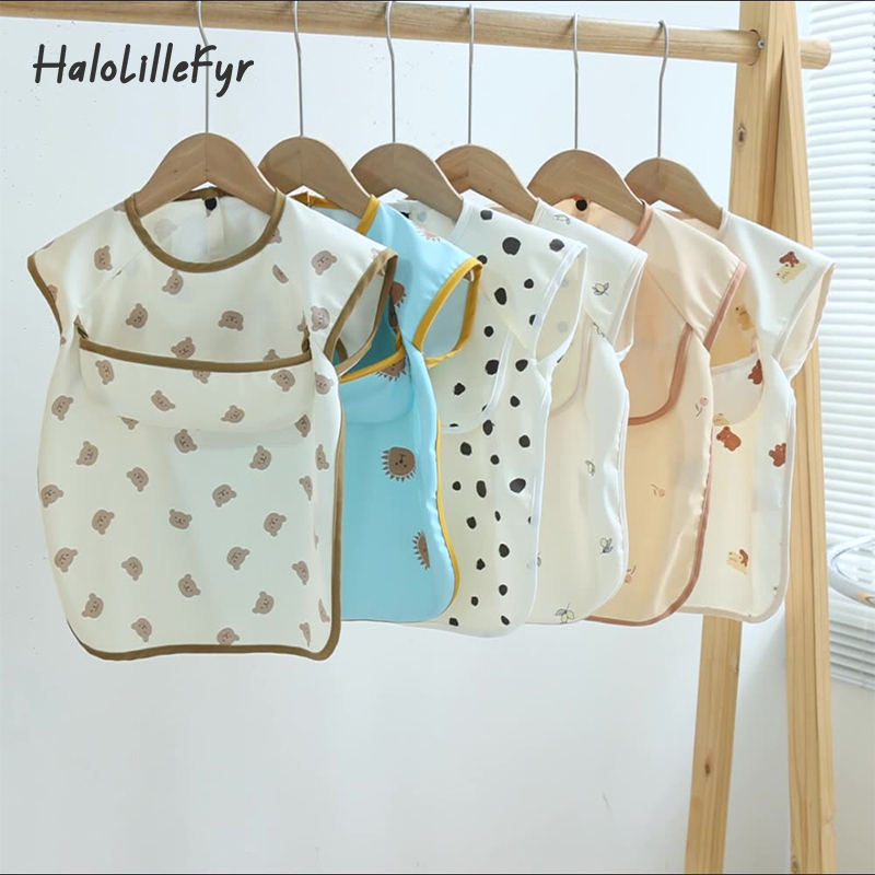 Baby Food Apron - Śliniaki dla niemowląt bez rękawów Śliniaki