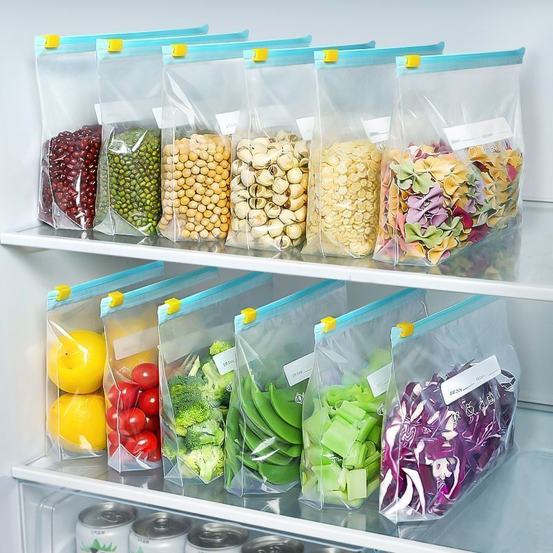 Food Pouch Reusable - 100 szt. Torebek do przechowywania żywności