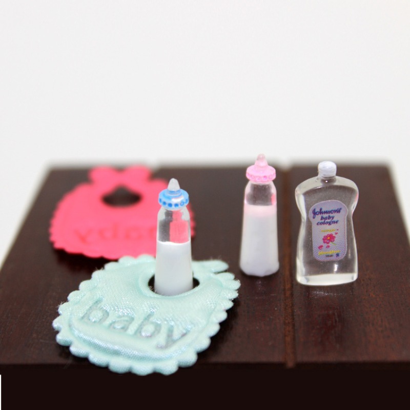 Baby Food Bottle - DOMEK DLA LALEK Miniaturowe jedzenie Zabawka
