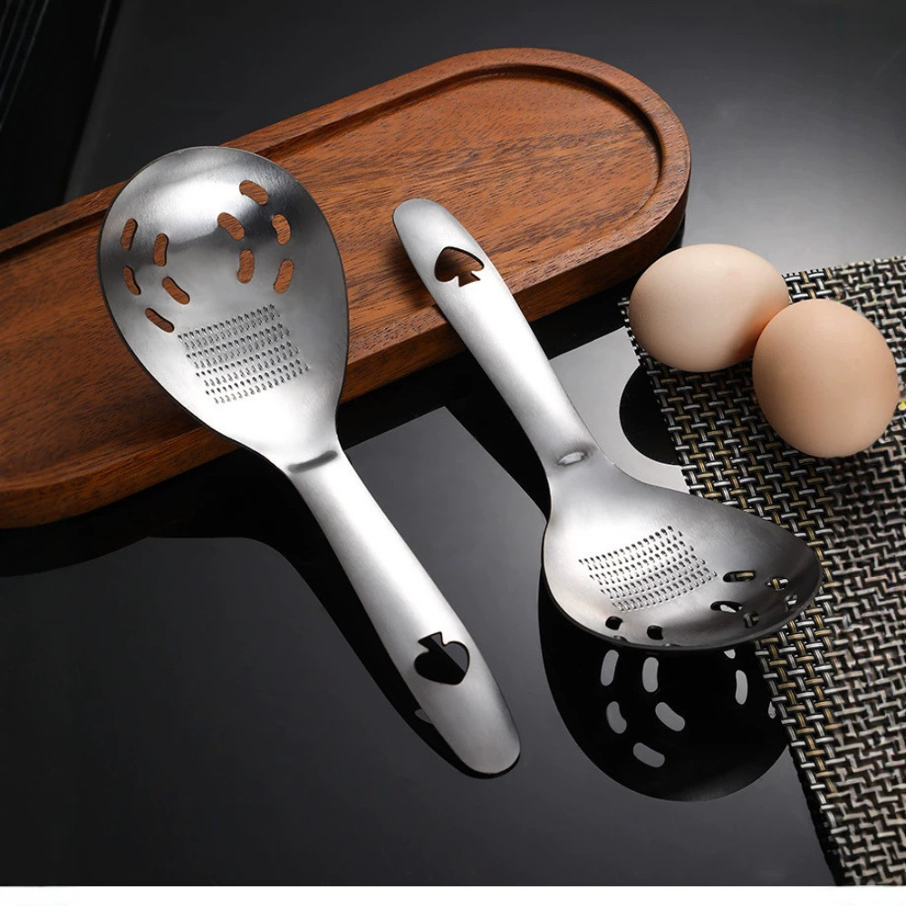 Baby Food Strainer - Łyżka do mielenia ze stali nierdzewnej,
