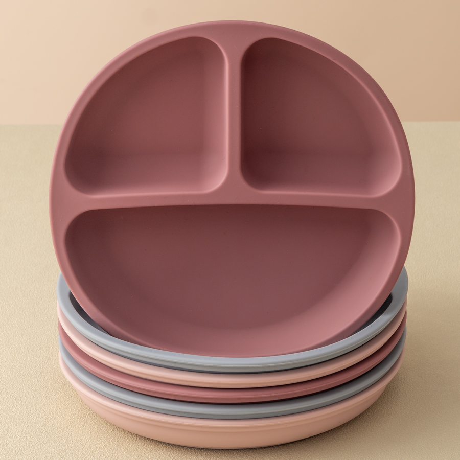 Baby Food Tray - 1 szt. Przyssawka dla niemowląt silikonowy