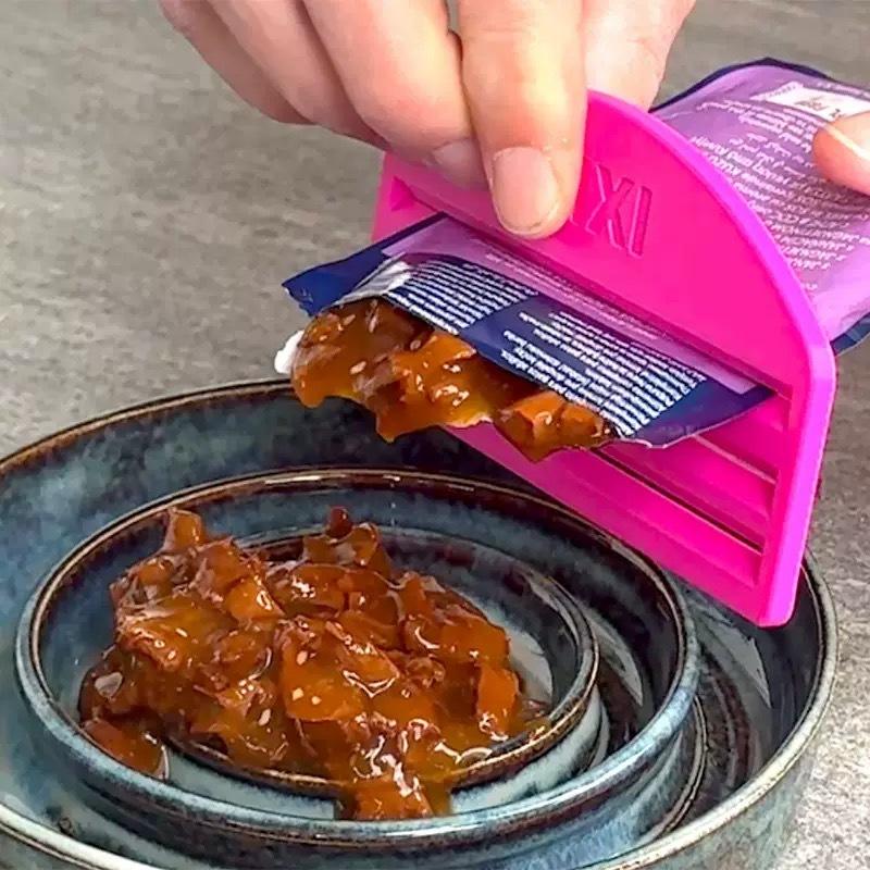 Food Pouch Reusable - Nowy dozownik do karmy dla kota,