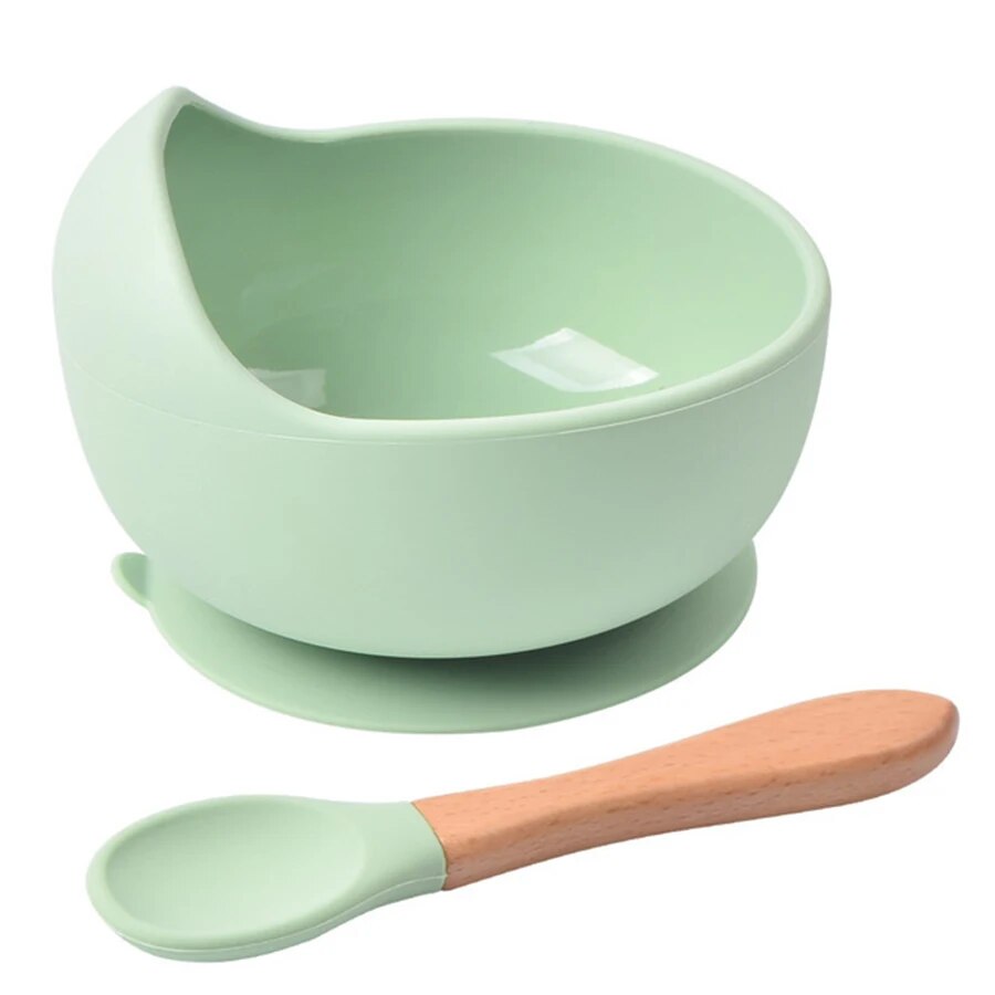 Baby Food Tray - Wysokiej jakości odporna na zalanie silikonowa