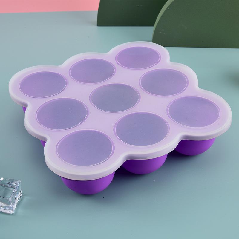 Baby Food Tray - Silikonowy pojemnik na żywność dla niemowląt,