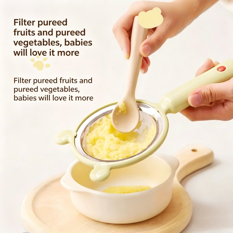 Baby Food Strainer - Sitko do mleka sojowego, sitko ze