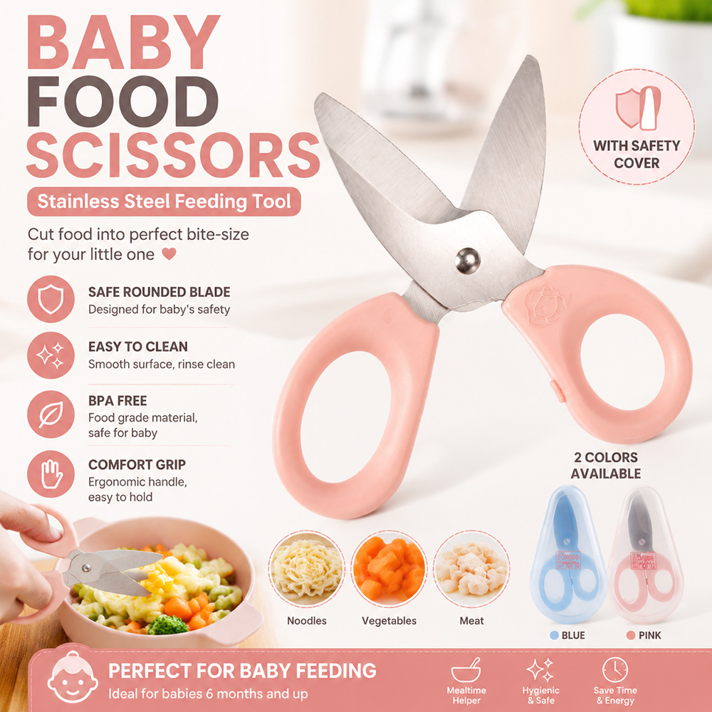 Baby 1 Year Food - Nożyczki do żywności dla niemowląt ze