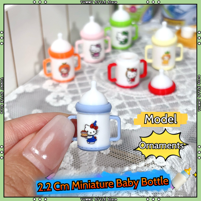Baby Food Bottle - 2,2 cm Miniaturowa Symulacja Butelki dla