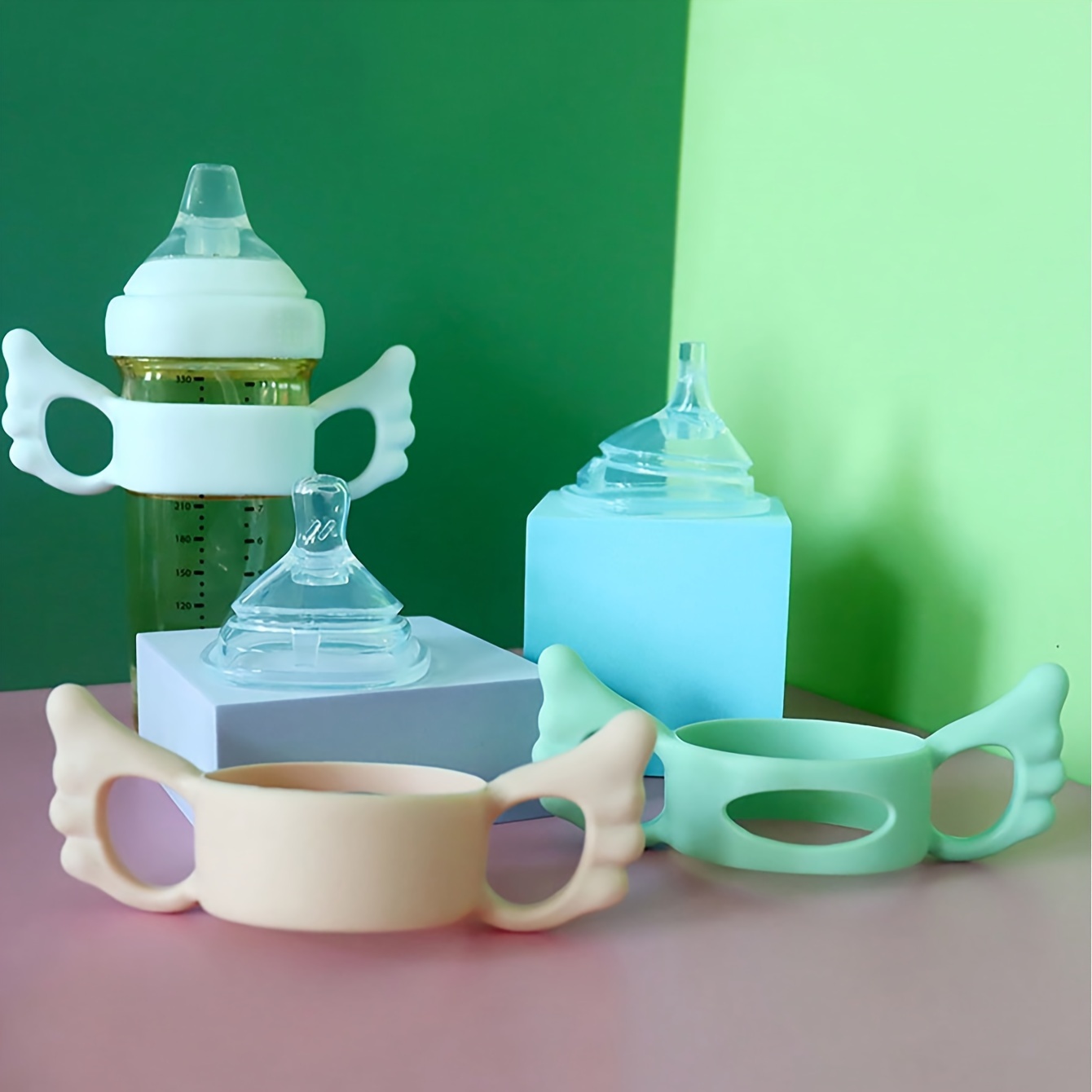2 szt. (Kolor losowy) Silikono – Baby Food Bottle recenzja i cena