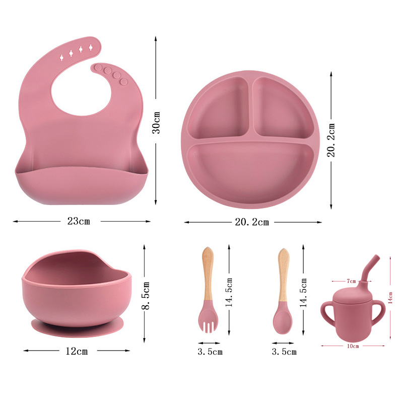 Zestaw silikonowej zastawy sto – Baby Food Set recenzja i cena
