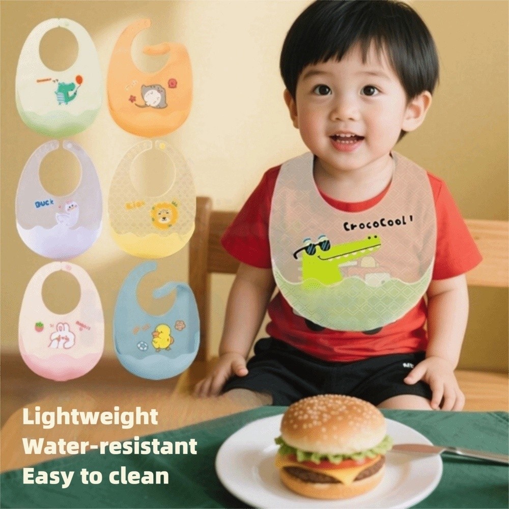 Urocze, wodoodporne śliniaki d – Baby Food Apron recenzja i cena