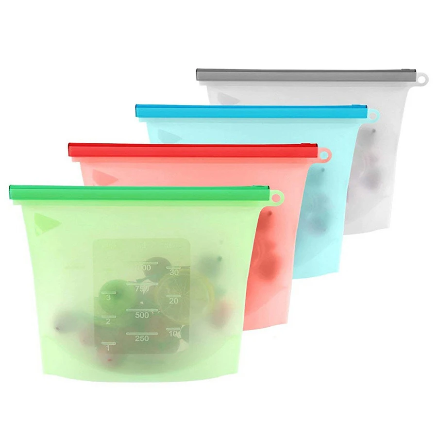 Wielorazowa silikonowa torba d – Food Pouch Reusable recenzja i cena