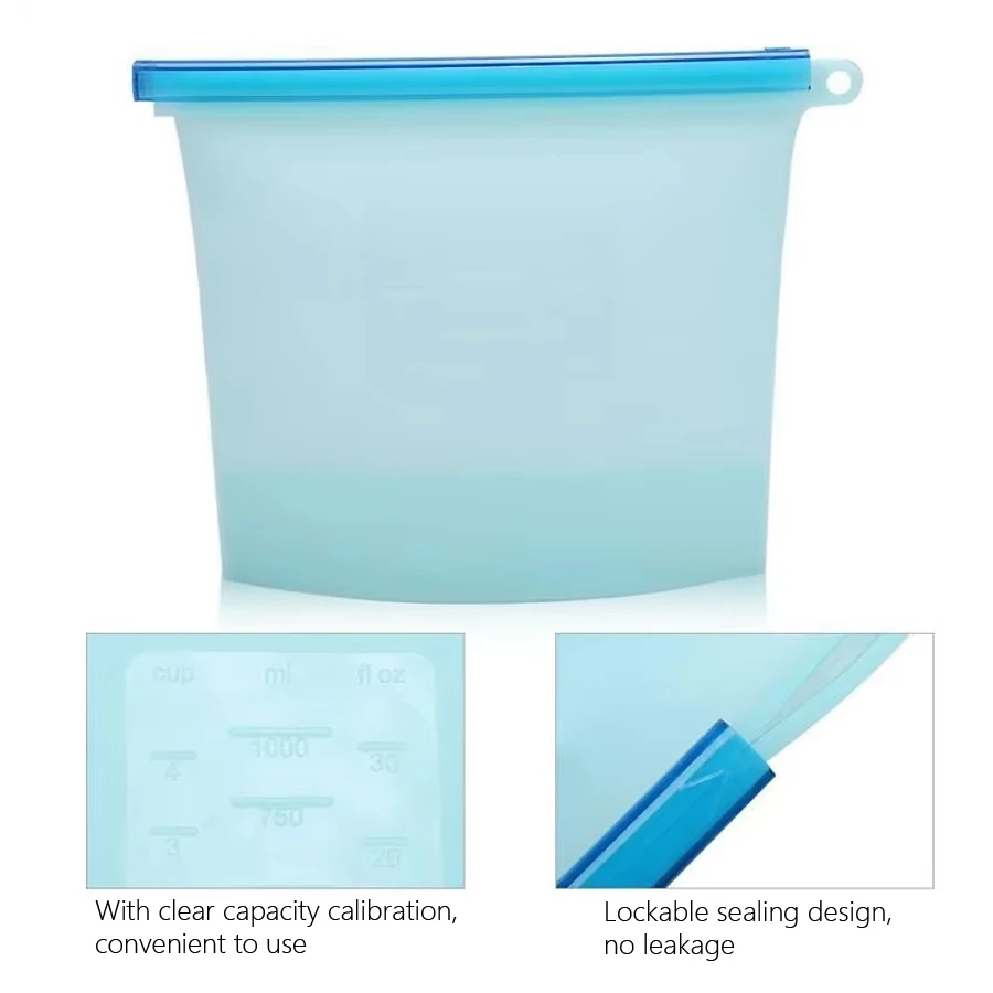Wielorazowa silikonowa torba d – Food Pouch Reusable recenzja i cena