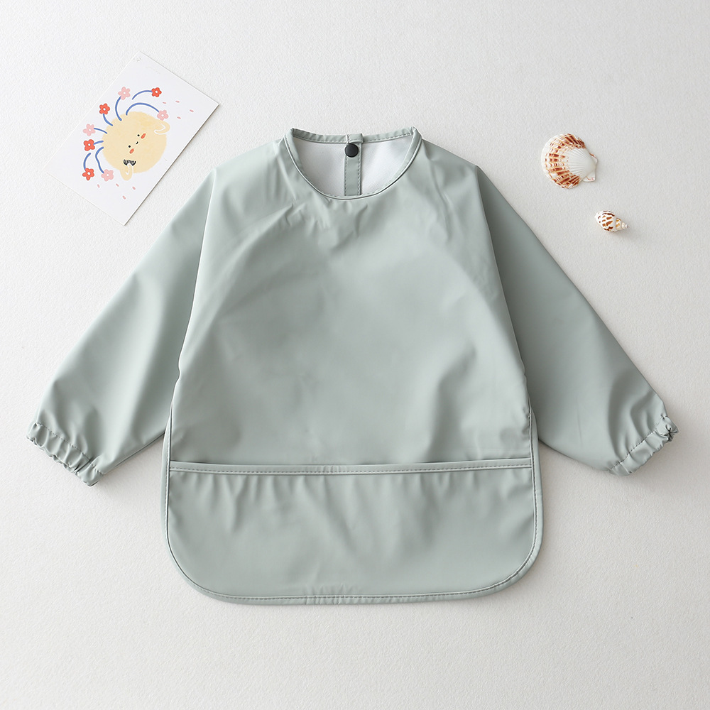 Jednokolorowe śliniaki do karm – Baby Food Apron recenzja i cena