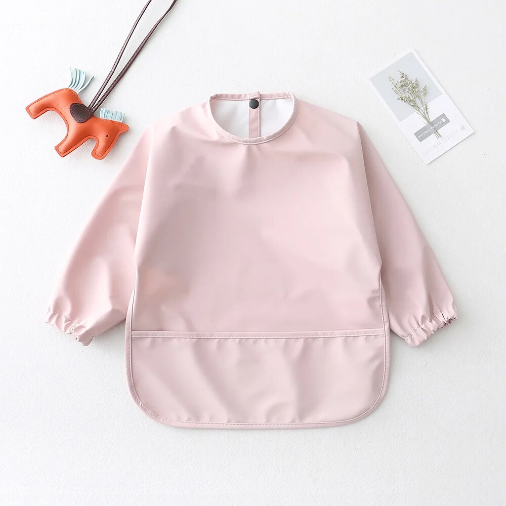 Jednokolorowe śliniaki do karm – Baby Food Apron recenzja i cena