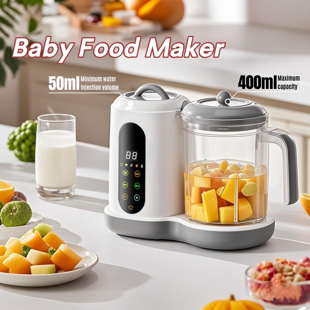Wielofunkcyjny robot kuchenny  – Baby Food Steamer recenzja i cena
