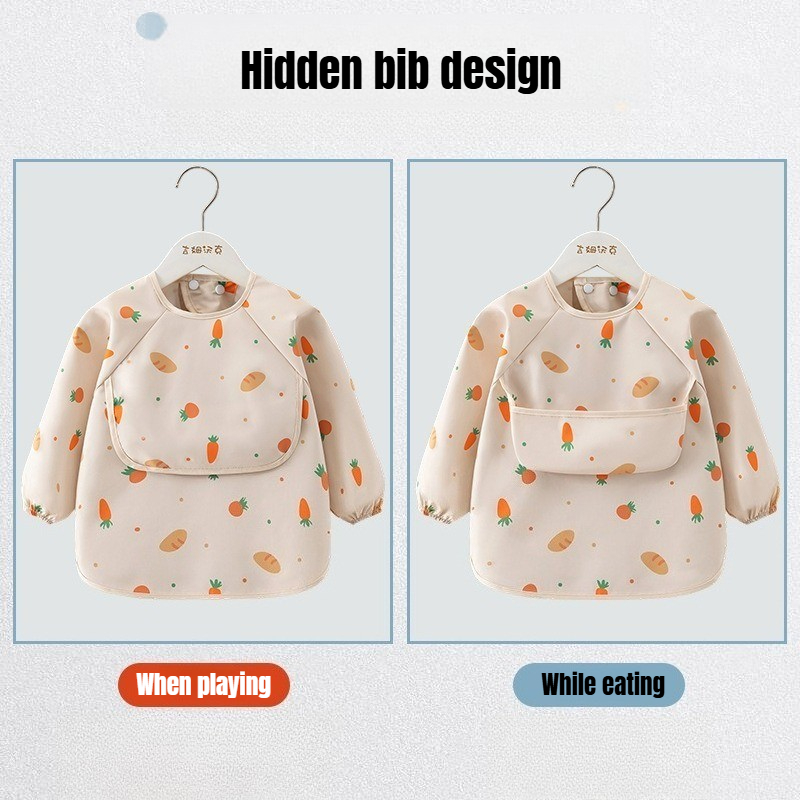 1 szt. Śliniak dla dziecka, wo – Baby Food Apron recenzja i cena