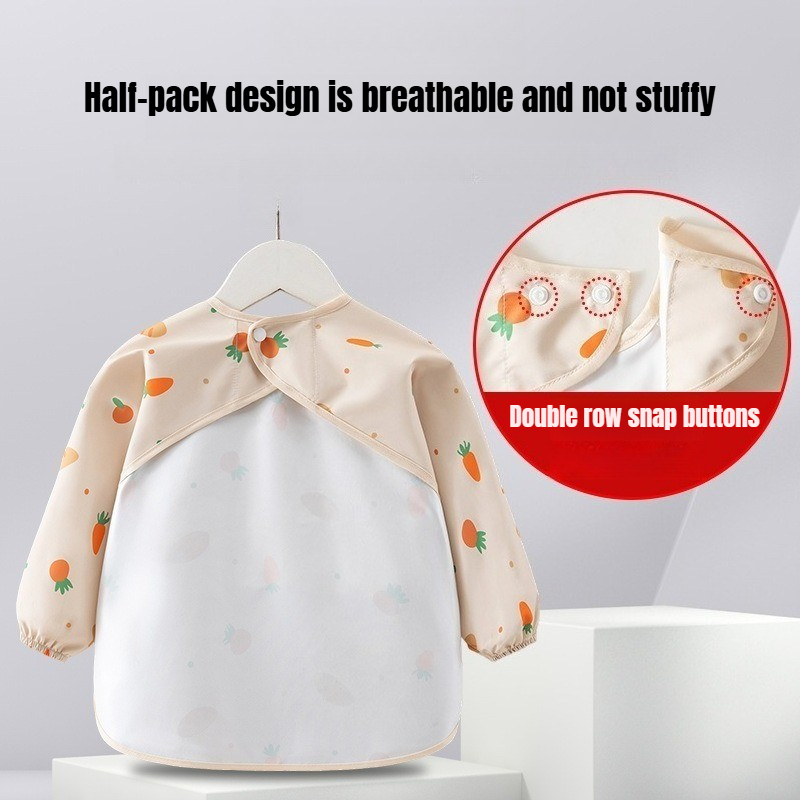 1 szt. Śliniak dla dziecka, wo – Baby Food Apron recenzja i cena