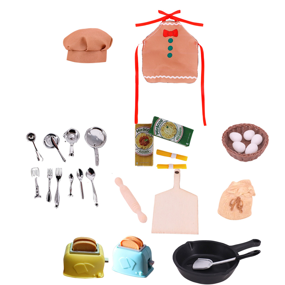 Zestaw kuchenny dla lalek: cza – Baby Food Apron recenzja i cena