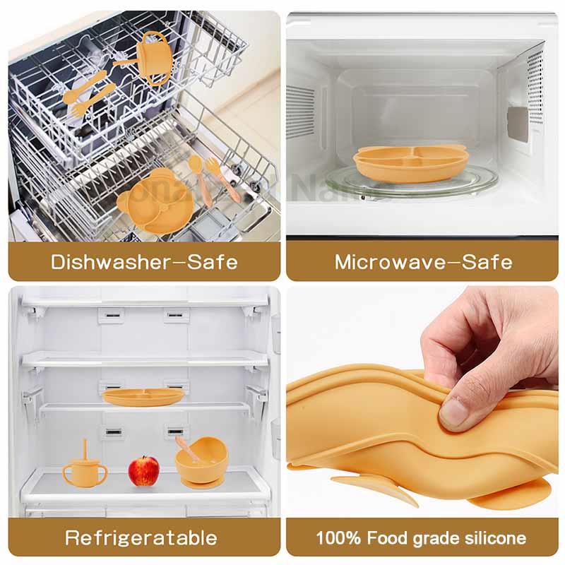 Zestaw do karmienia Silikonowy – Baby Food Tray recenzja i cena